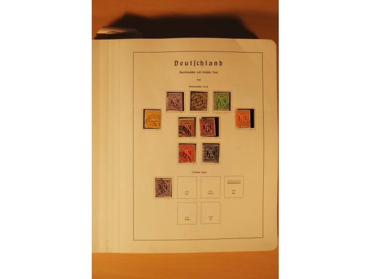 1859/1980 (ca.), postfrischer, ungebrauchter und gestempelter Posten, dabei Sammlung Bund mit Posthorn, Berlin mit Bl.1, Fran