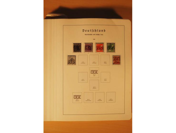 1859/1980 (ca.), postfrischer, ungebrauchter und gestempelter Posten, dabei Sammlung Bund mit Posthorn, Berlin mit Bl.1, Fran