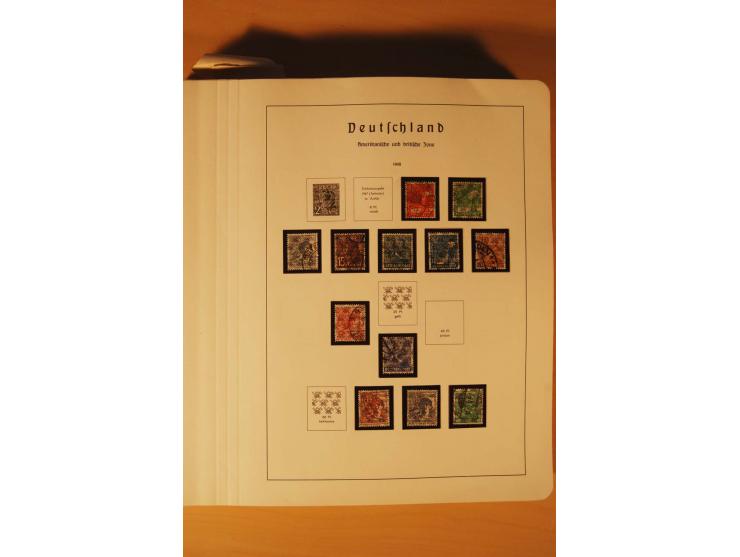 1859/1980 (ca.), postfrischer, ungebrauchter und gestempelter Posten, dabei Sammlung Bund mit Posthorn, Berlin mit Bl.1, Fran