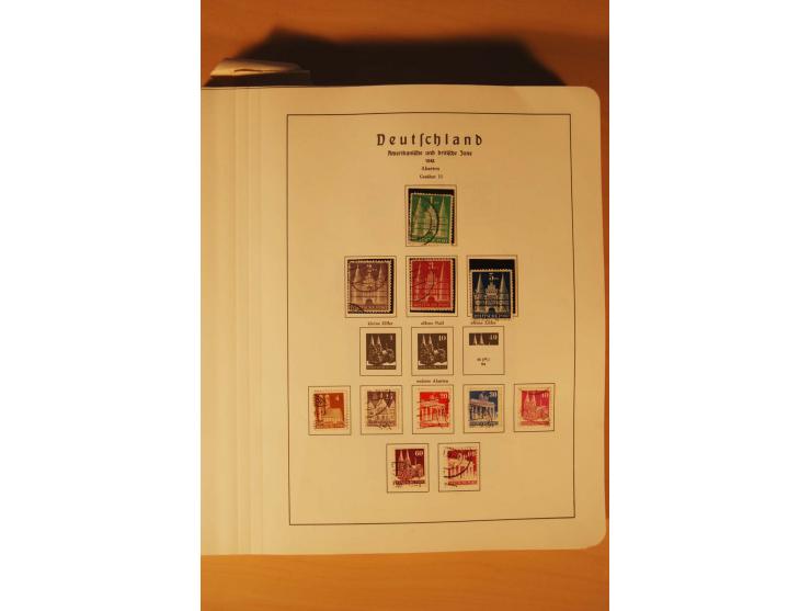 1859/1980 (ca.), postfrischer, ungebrauchter und gestempelter Posten, dabei Sammlung Bund mit Posthorn, Berlin mit Bl.1, Fran