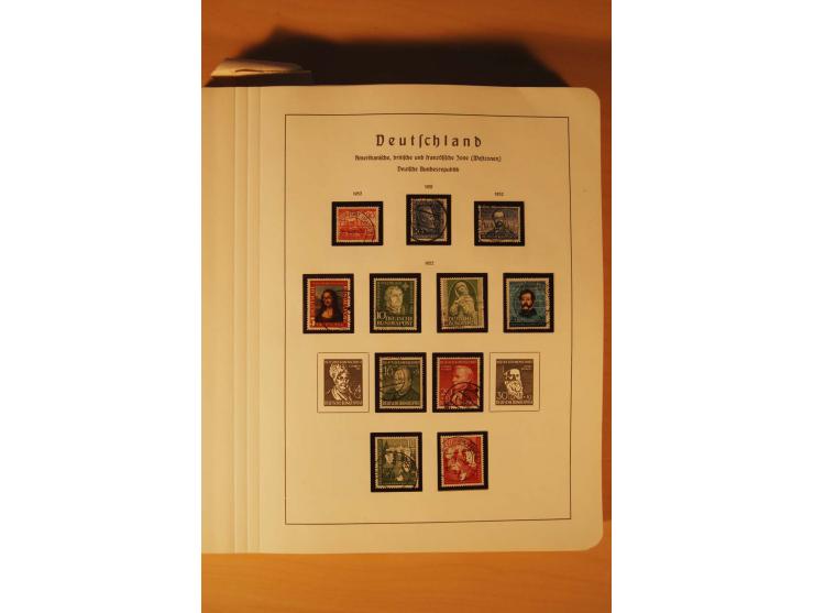 1859/1980 (ca.), postfrischer, ungebrauchter und gestempelter Posten, dabei Sammlung Bund mit Posthorn, Berlin mit Bl.1, Fran