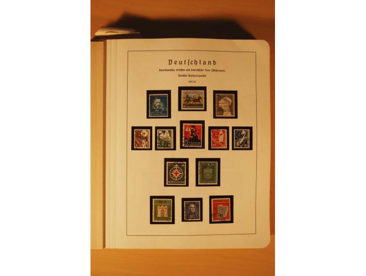 1859/1980 (ca.), postfrischer, ungebrauchter und gestempelter Posten, dabei Sammlung Bund mit Posthorn, Berlin mit Bl.1, Fran