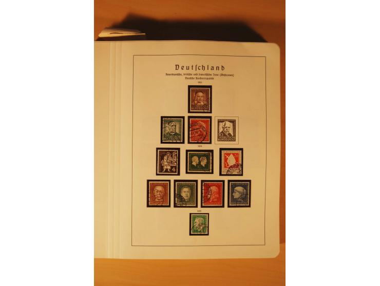 1859/1980 (ca.), postfrischer, ungebrauchter und gestempelter Posten, dabei Sammlung Bund mit Posthorn, Berlin mit Bl.1, Fran