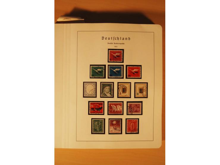 1859/1980 (ca.), postfrischer, ungebrauchter und gestempelter Posten, dabei Sammlung Bund mit Posthorn, Berlin mit Bl.1, Fran