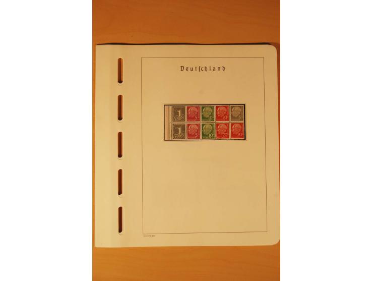1859/1980 (ca.), postfrischer, ungebrauchter und gestempelter Posten, dabei Sammlung Bund mit Posthorn, Berlin mit Bl.1, Fran