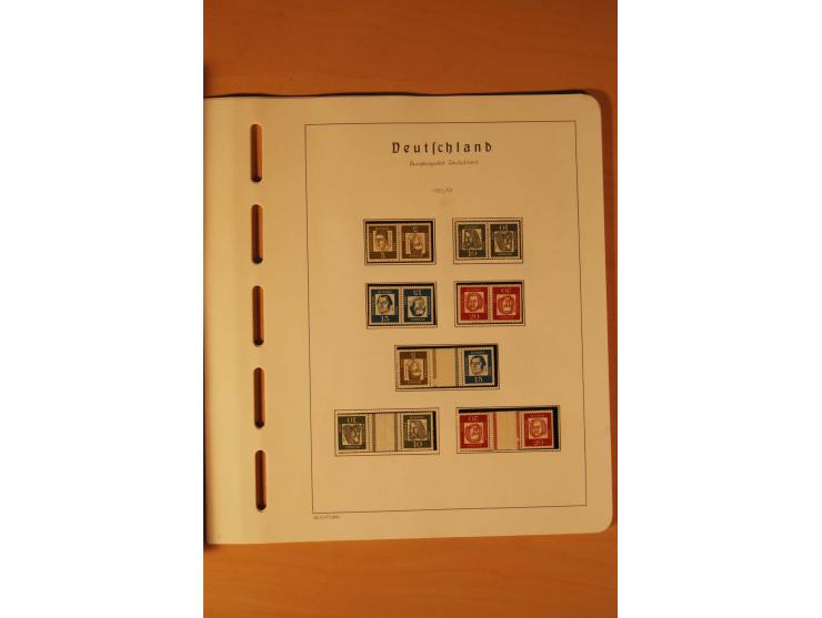 1859/1980 (ca.), postfrischer, ungebrauchter und gestempelter Posten, dabei Sammlung Bund mit Posthorn, Berlin mit Bl.1, Fran