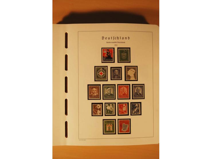 1859/1980 (ca.), postfrischer, ungebrauchter und gestempelter Posten, dabei Sammlung Bund mit Posthorn, Berlin mit Bl.1, Fran