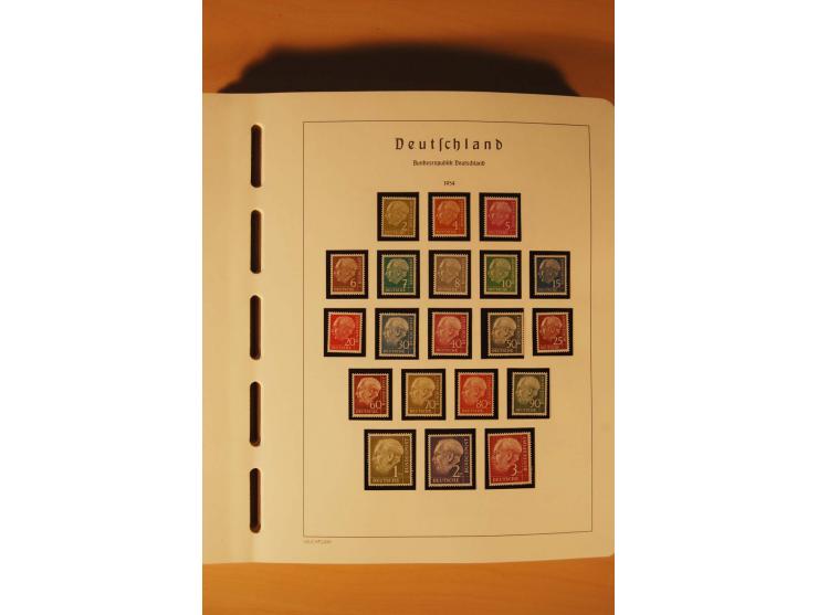 1859/1980 (ca.), postfrischer, ungebrauchter und gestempelter Posten, dabei Sammlung Bund mit Posthorn, Berlin mit Bl.1, Fran