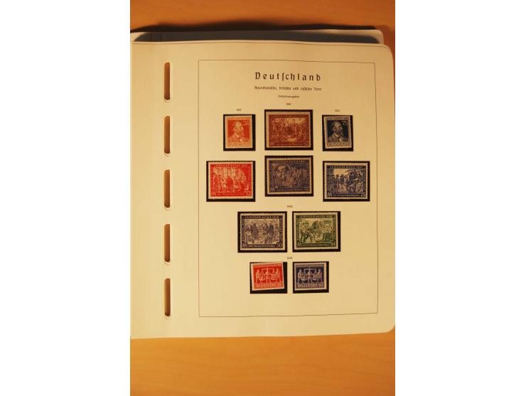 1859/1980 (ca.), postfrischer, ungebrauchter und gestempelter Posten, dabei Sammlung Bund mit Posthorn, Berlin mit Bl.1, Fran