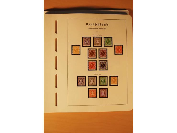 1859/1980 (ca.), postfrischer, ungebrauchter und gestempelter Posten, dabei Sammlung Bund mit Posthorn, Berlin mit Bl.1, Fran