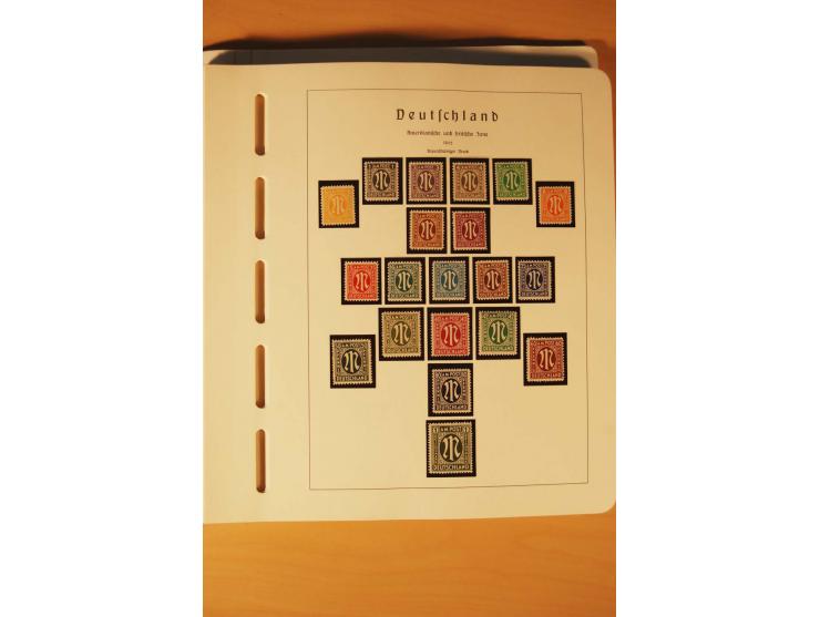 1859/1980 (ca.), postfrischer, ungebrauchter und gestempelter Posten, dabei Sammlung Bund mit Posthorn, Berlin mit Bl.1, Fran