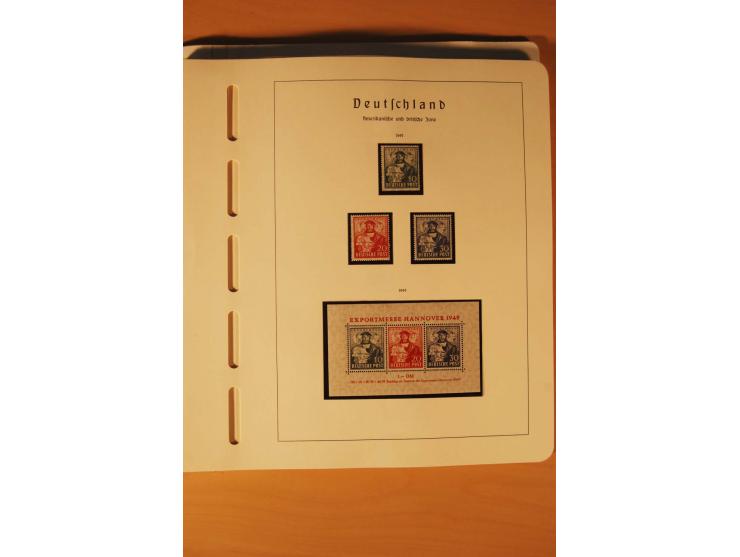 1859/1980 (ca.), postfrischer, ungebrauchter und gestempelter Posten, dabei Sammlung Bund mit Posthorn, Berlin mit Bl.1, Fran