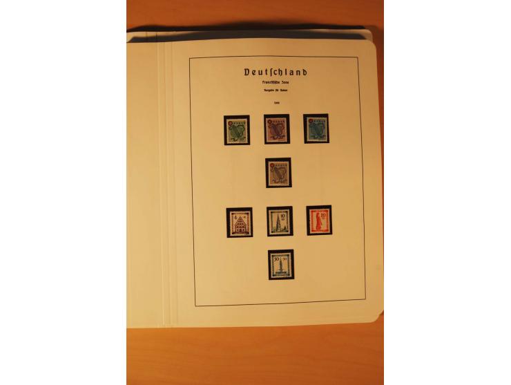 1859/1980 (ca.), postfrischer, ungebrauchter und gestempelter Posten, dabei Sammlung Bund mit Posthorn, Berlin mit Bl.1, Fran