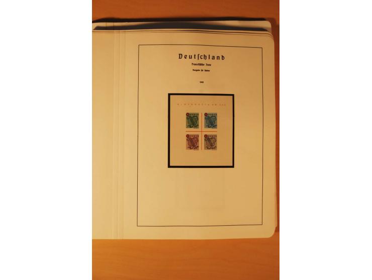 1859/1980 (ca.), postfrischer, ungebrauchter und gestempelter Posten, dabei Sammlung Bund mit Posthorn, Berlin mit Bl.1, Fran