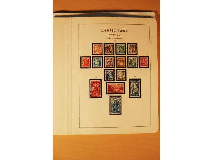1859/1980 (ca.), postfrischer, ungebrauchter und gestempelter Posten, dabei Sammlung Bund mit Posthorn, Berlin mit Bl.1, Fran