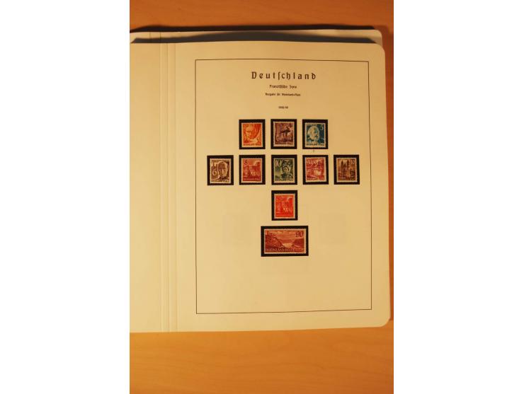 1859/1980 (ca.), postfrischer, ungebrauchter und gestempelter Posten, dabei Sammlung Bund mit Posthorn, Berlin mit Bl.1, Fran