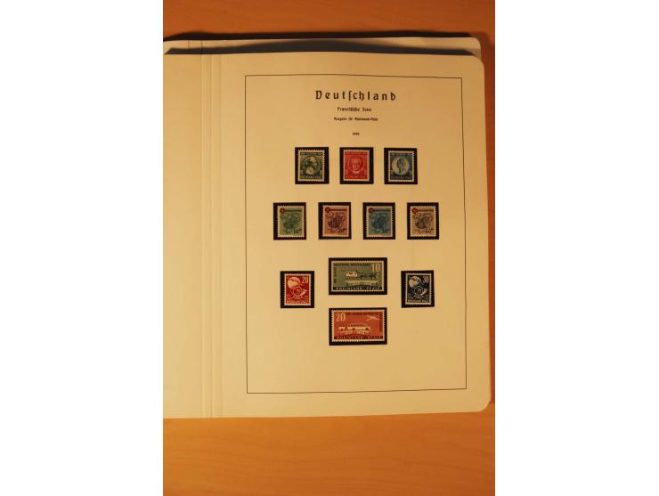 1859/1980 (ca.), postfrischer, ungebrauchter und gestempelter Posten, dabei Sammlung Bund mit Posthorn, Berlin mit Bl.1, Fran