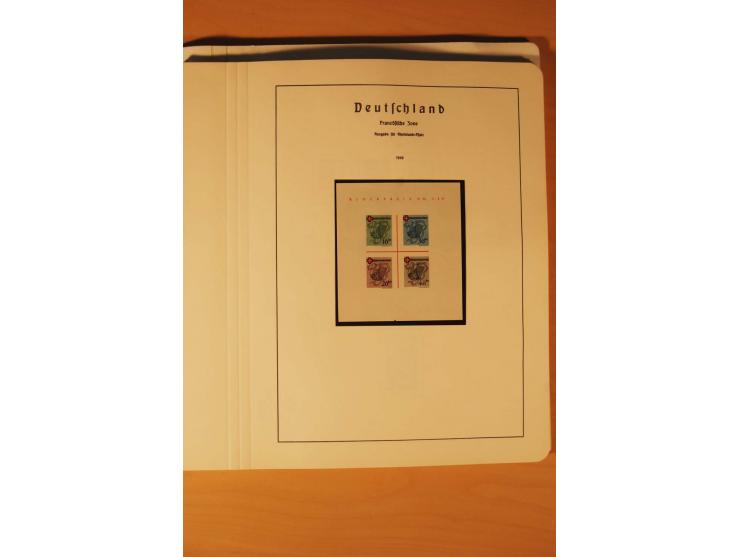 1859/1980 (ca.), postfrischer, ungebrauchter und gestempelter Posten, dabei Sammlung Bund mit Posthorn, Berlin mit Bl.1, Fran