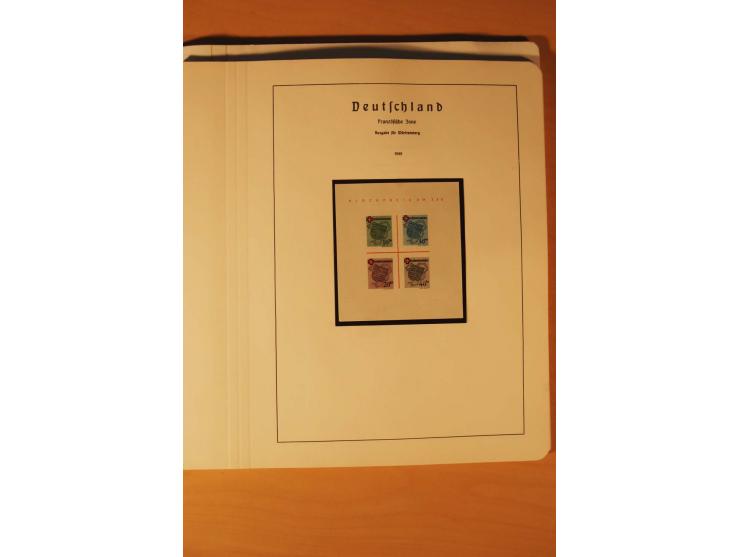 1859/1980 (ca.), postfrischer, ungebrauchter und gestempelter Posten, dabei Sammlung Bund mit Posthorn, Berlin mit Bl.1, Fran