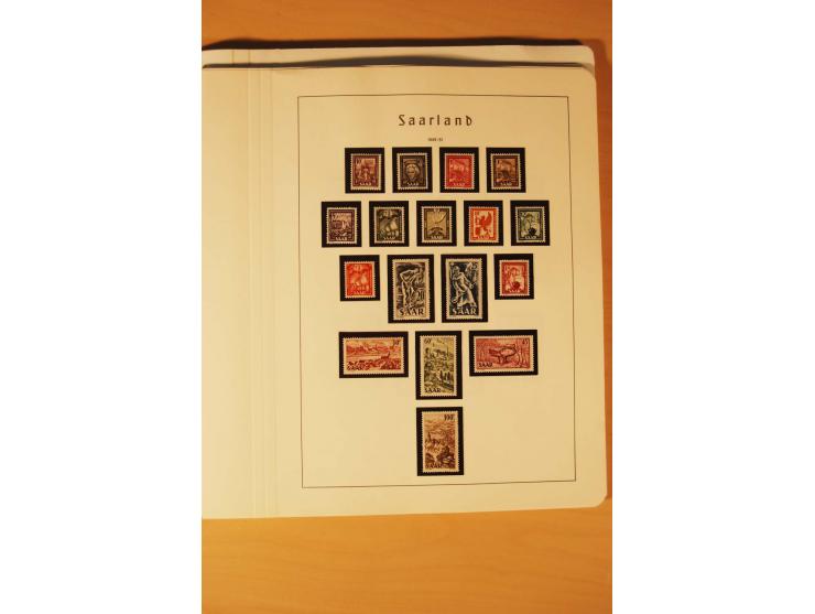 1859/1980 (ca.), postfrischer, ungebrauchter und gestempelter Posten, dabei Sammlung Bund mit Posthorn, Berlin mit Bl.1, Fran