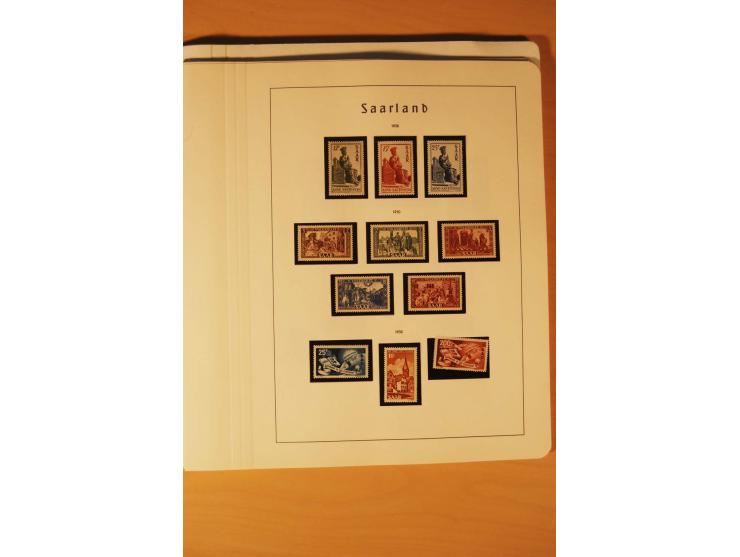 1859/1980 (ca.), postfrischer, ungebrauchter und gestempelter Posten, dabei Sammlung Bund mit Posthorn, Berlin mit Bl.1, Fran