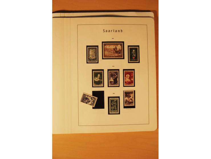 1859/1980 (ca.), postfrischer, ungebrauchter und gestempelter Posten, dabei Sammlung Bund mit Posthorn, Berlin mit Bl.1, Fran