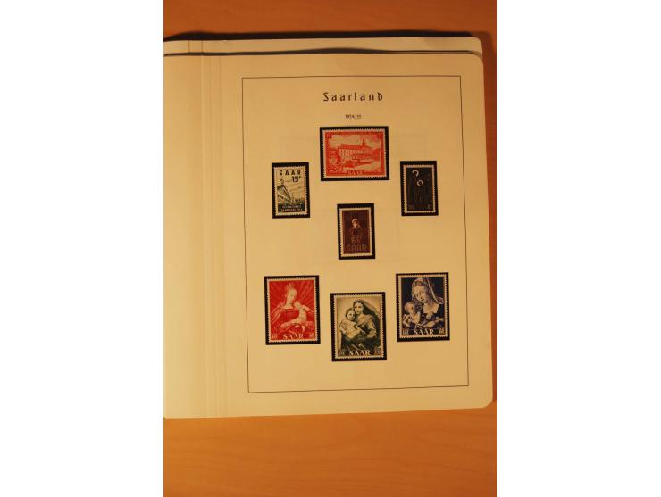 1859/1980 (ca.), postfrischer, ungebrauchter und gestempelter Posten, dabei Sammlung Bund mit Posthorn, Berlin mit Bl.1, Fran