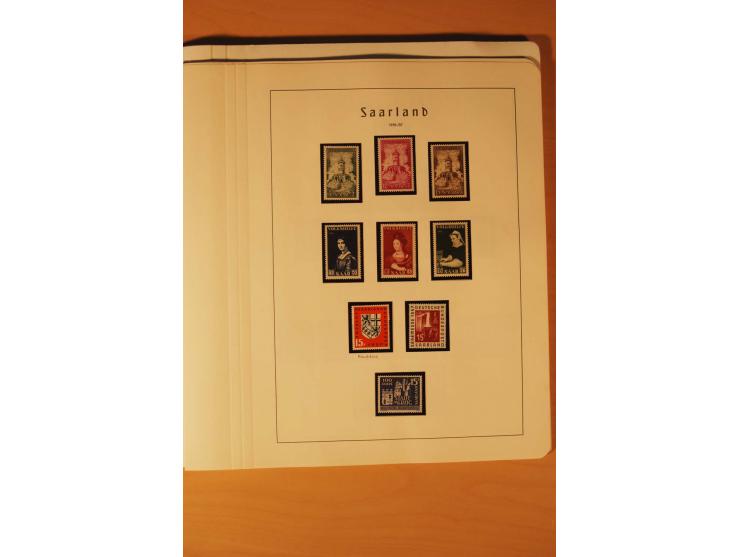1859/1980 (ca.), postfrischer, ungebrauchter und gestempelter Posten, dabei Sammlung Bund mit Posthorn, Berlin mit Bl.1, Fran
