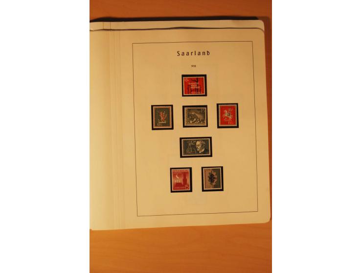 1859/1980 (ca.), postfrischer, ungebrauchter und gestempelter Posten, dabei Sammlung Bund mit Posthorn, Berlin mit Bl.1, Fran