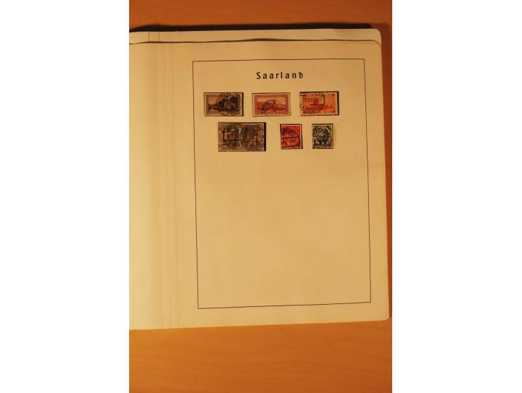 1859/1980 (ca.), postfrischer, ungebrauchter und gestempelter Posten, dabei Sammlung Bund mit Posthorn, Berlin mit Bl.1, Fran