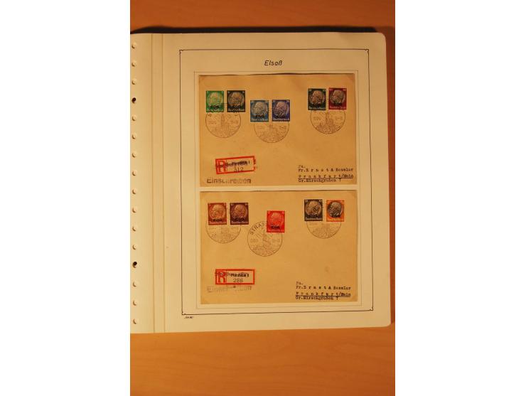 1859/1980 (ca.), postfrischer, ungebrauchter und gestempelter Posten, dabei Sammlung Bund mit Posthorn, Berlin mit Bl.1, Fran