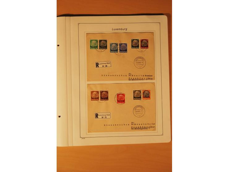 1859/1980 (ca.), postfrischer, ungebrauchter und gestempelter Posten, dabei Sammlung Bund mit Posthorn, Berlin mit Bl.1, Fran