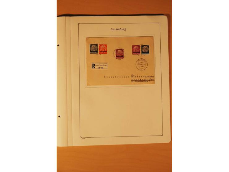 1859/1980 (ca.), postfrischer, ungebrauchter und gestempelter Posten, dabei Sammlung Bund mit Posthorn, Berlin mit Bl.1, Fran