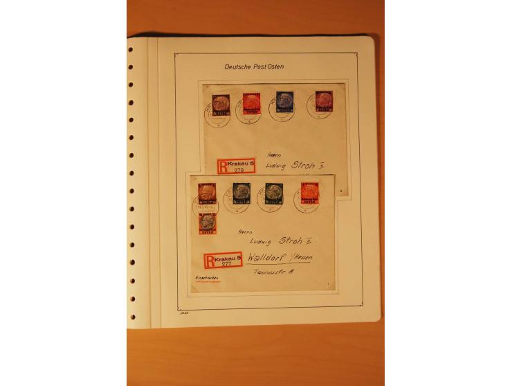 1859/1980 (ca.), postfrischer, ungebrauchter und gestempelter Posten, dabei Sammlung Bund mit Posthorn, Berlin mit Bl.1, Fran