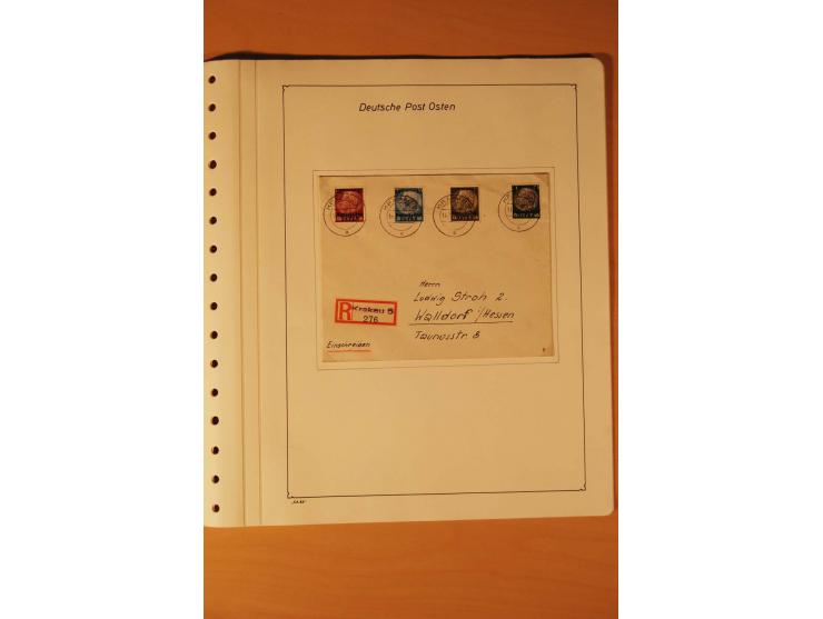 1859/1980 (ca.), postfrischer, ungebrauchter und gestempelter Posten, dabei Sammlung Bund mit Posthorn, Berlin mit Bl.1, Fran