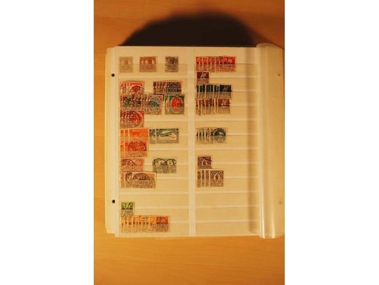 1859/1980 (ca.), postfrischer, ungebrauchter und gestempelter Posten, dabei Sammlung Bund mit Posthorn, Berlin mit Bl.1, Fran