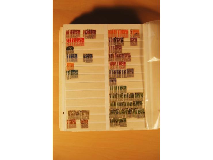 1859/1980 (ca.), postfrischer, ungebrauchter und gestempelter Posten, dabei Sammlung Bund mit Posthorn, Berlin mit Bl.1, Fran