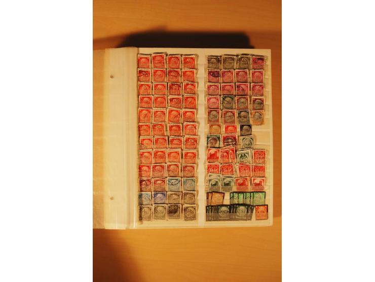 1859/1980 (ca.), postfrischer, ungebrauchter und gestempelter Posten, dabei Sammlung Bund mit Posthorn, Berlin mit Bl.1, Fran
