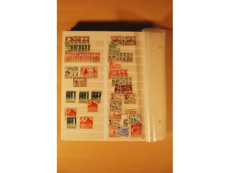 1859/1980 (ca.), postfrischer, ungebrauchter und gestempelter Posten, dabei Sammlung Bund mit Posthorn, Berlin mit Bl.1, Fran