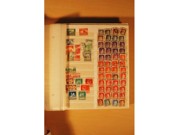 1859/1980 (ca.), postfrischer, ungebrauchter und gestempelter Posten, dabei Sammlung Bund mit Posthorn, Berlin mit Bl.1, Fran
