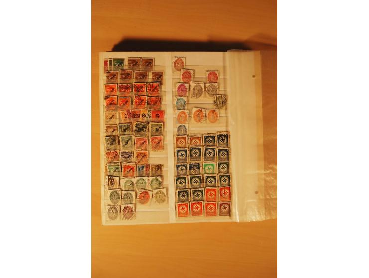 1859/1980 (ca.), postfrischer, ungebrauchter und gestempelter Posten, dabei Sammlung Bund mit Posthorn, Berlin mit Bl.1, Fran