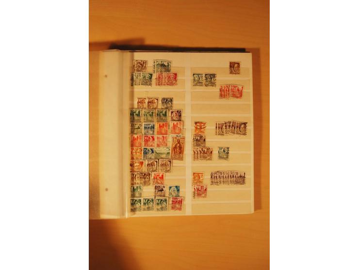1859/1980 (ca.), postfrischer, ungebrauchter und gestempelter Posten, dabei Sammlung Bund mit Posthorn, Berlin mit Bl.1, Fran