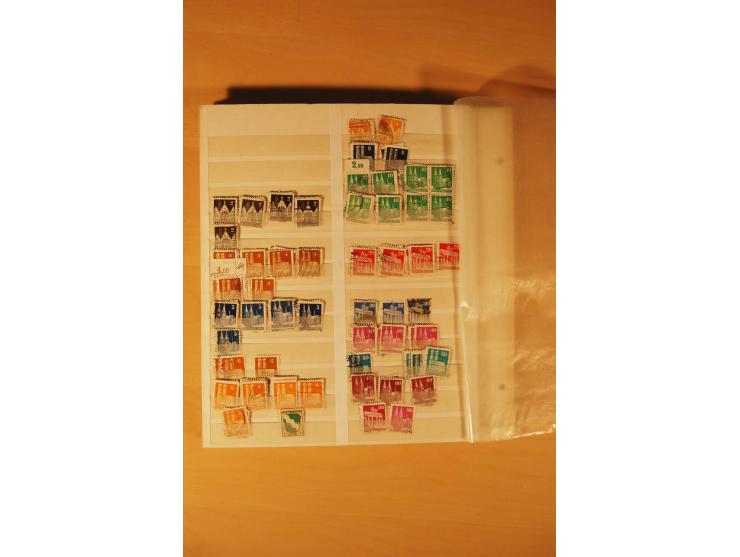 1859/1980 (ca.), postfrischer, ungebrauchter und gestempelter Posten, dabei Sammlung Bund mit Posthorn, Berlin mit Bl.1, Fran