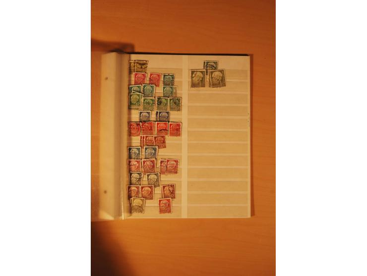 1859/1980 (ca.), postfrischer, ungebrauchter und gestempelter Posten, dabei Sammlung Bund mit Posthorn, Berlin mit Bl.1, Fran