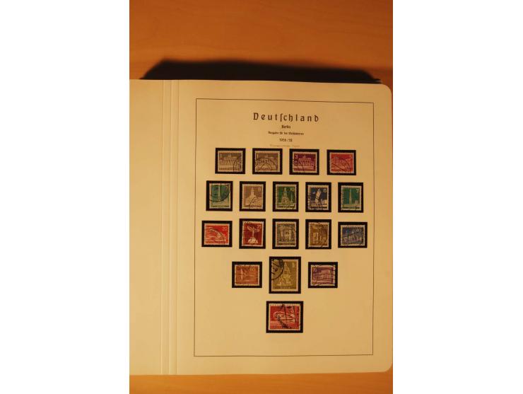 1859/1980 (ca.), postfrischer, ungebrauchter und gestempelter Posten, dabei Sammlung Bund mit Posthorn, Berlin mit Bl.1, Fran