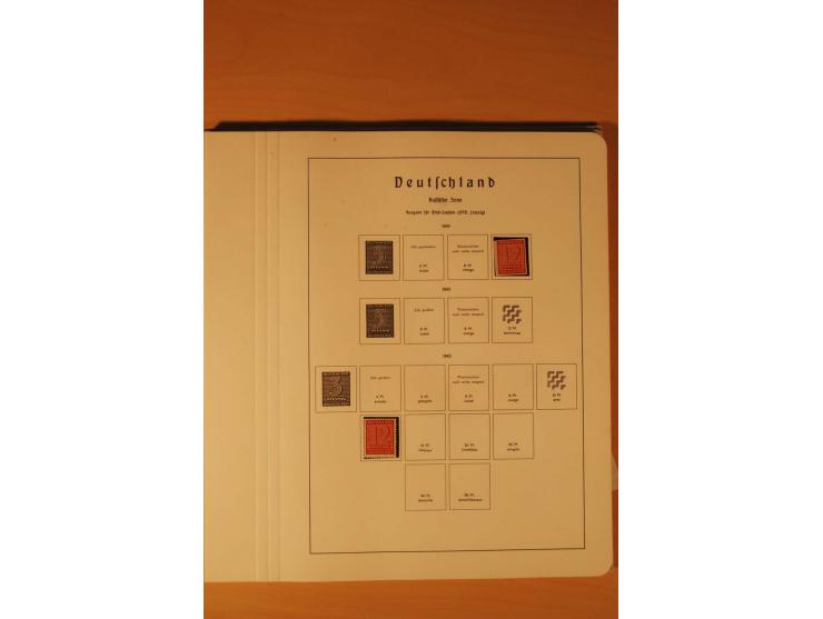 1859/1980 (ca.), postfrischer, ungebrauchter und gestempelter Posten, dabei Sammlung Bund mit Posthorn, Berlin mit Bl.1, Fran