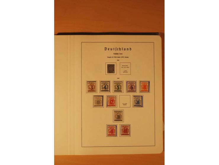 1859/1980 (ca.), postfrischer, ungebrauchter und gestempelter Posten, dabei Sammlung Bund mit Posthorn, Berlin mit Bl.1, Fran
