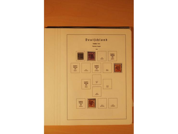 1859/1980 (ca.), postfrischer, ungebrauchter und gestempelter Posten, dabei Sammlung Bund mit Posthorn, Berlin mit Bl.1, Fran