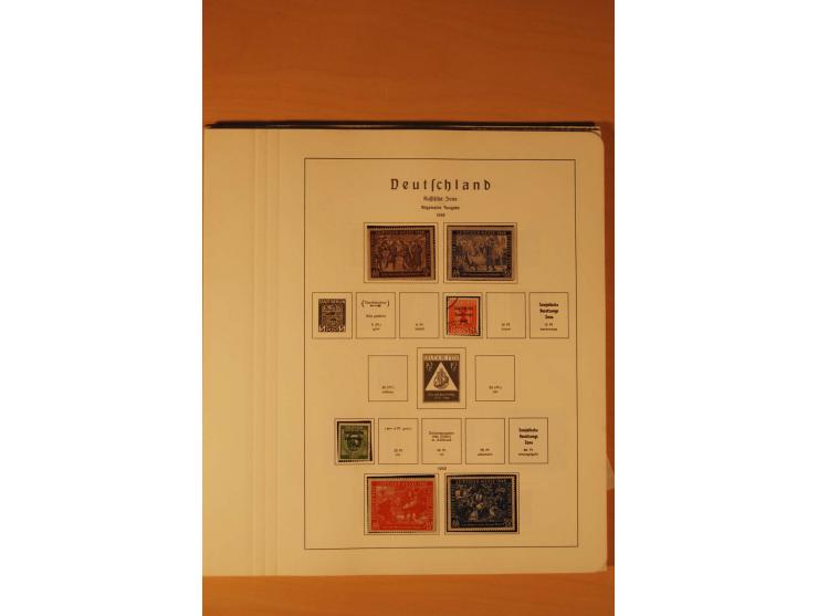 1859/1980 (ca.), postfrischer, ungebrauchter und gestempelter Posten, dabei Sammlung Bund mit Posthorn, Berlin mit Bl.1, Fran