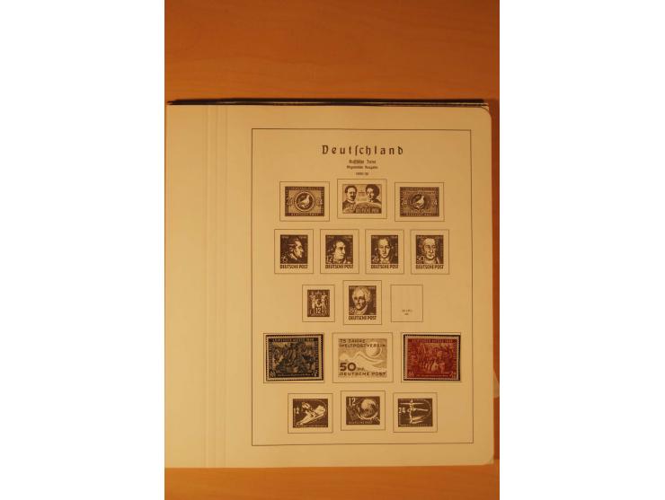 1859/1980 (ca.), postfrischer, ungebrauchter und gestempelter Posten, dabei Sammlung Bund mit Posthorn, Berlin mit Bl.1, Fran